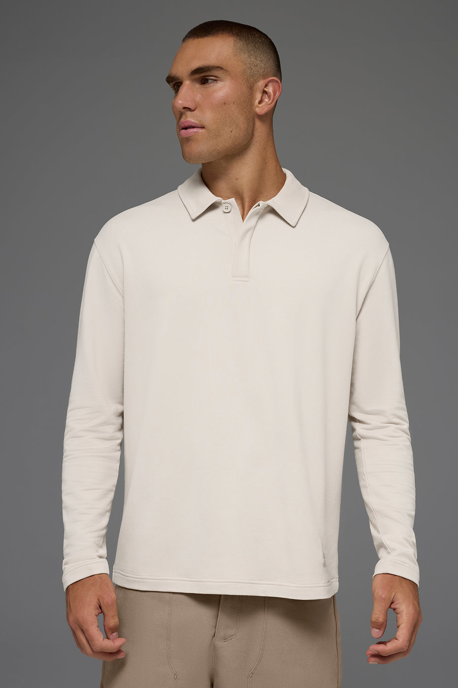 Alo Yoga Double Take Long Sleeve Polo
