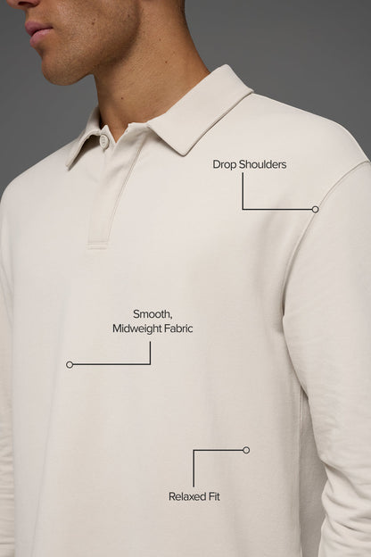 Alo Yoga Double Take Long Sleeve Polo