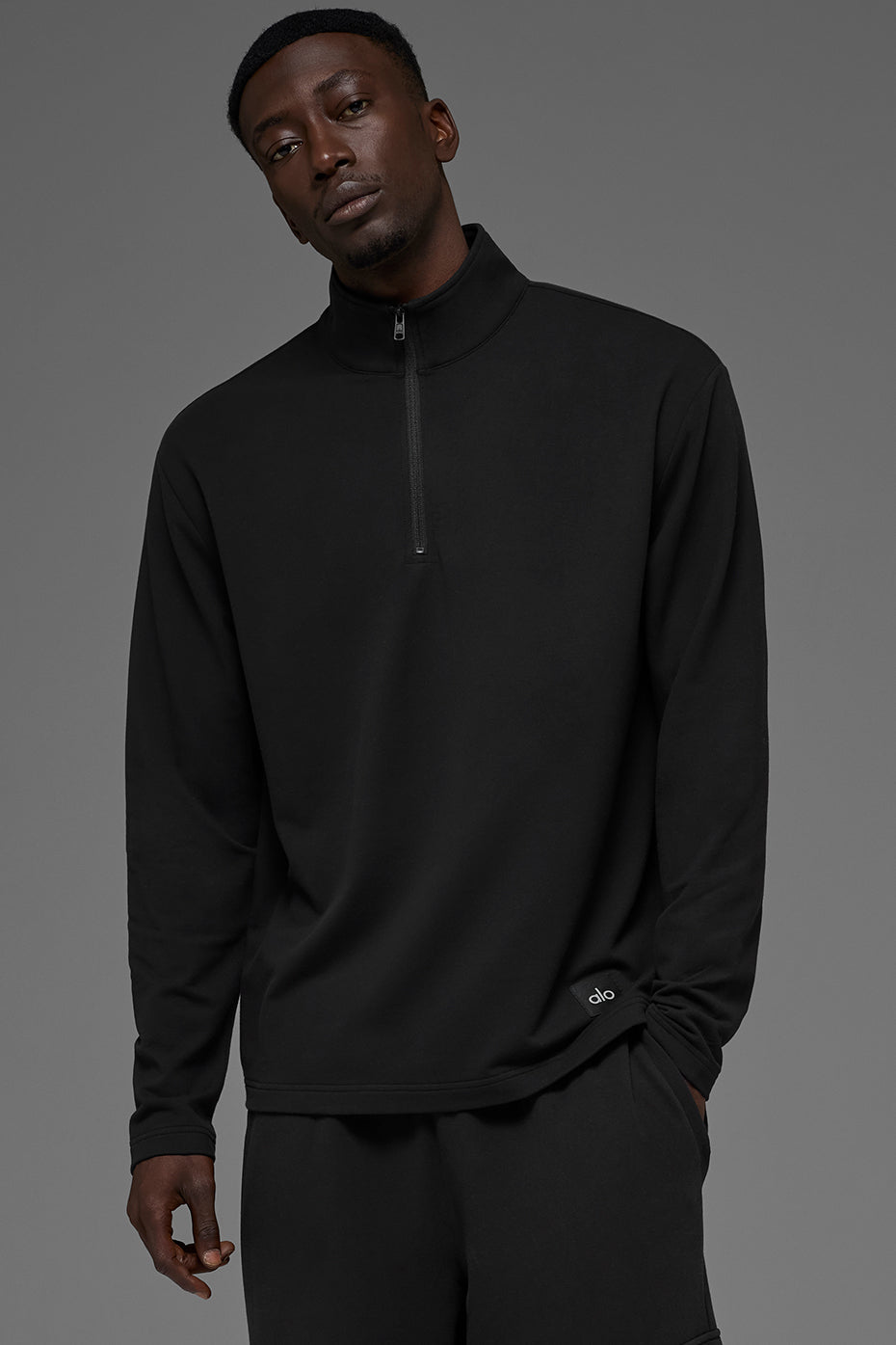 Alo Yoga Double Take Long Sleeve 1/4 Zip