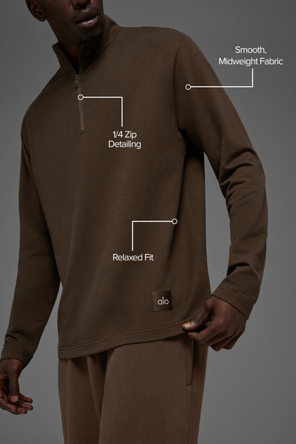 Alo Yoga Double Take Long Sleeve 1/4 Zip