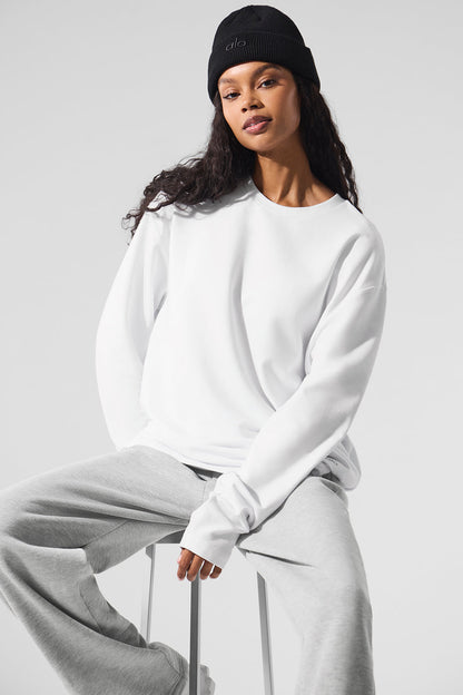 Alo Yoga Women'S Double Take Long Sleeve Crew