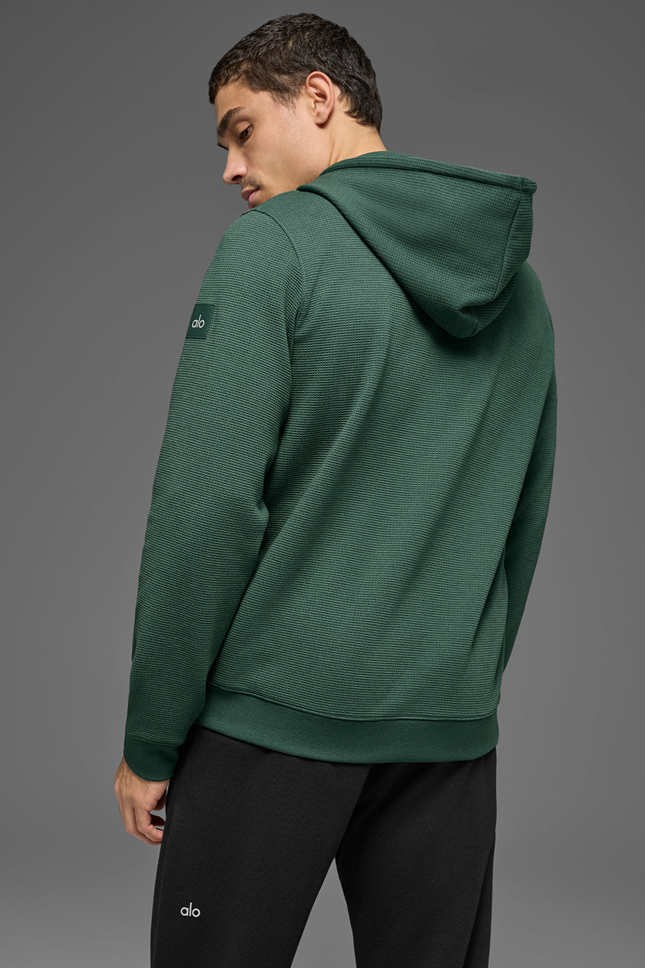 Alo Yoga Waffle Lounge Hoodie