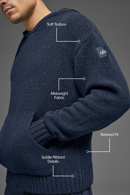 Alo Yoga Textured Knit Hoodie