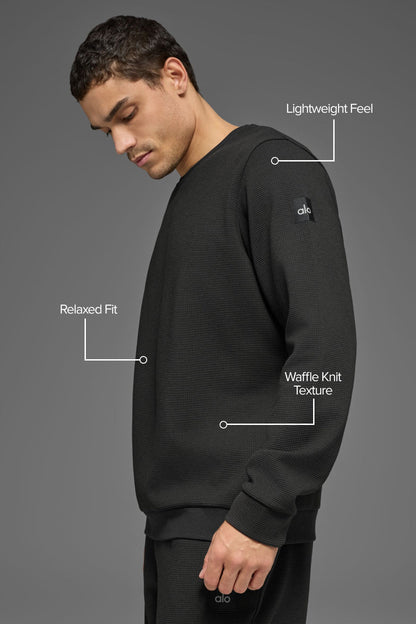Alo Yoga Waffle Lounge Long Sleeve Crew