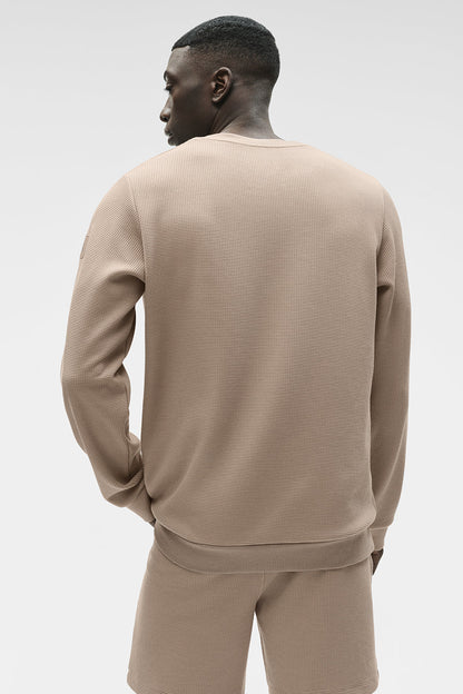 Alo Yoga Waffle Lounge Long Sleeve Crew