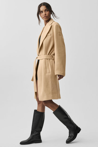 Alo Yoga Women'S Wool Gameday Overcoat