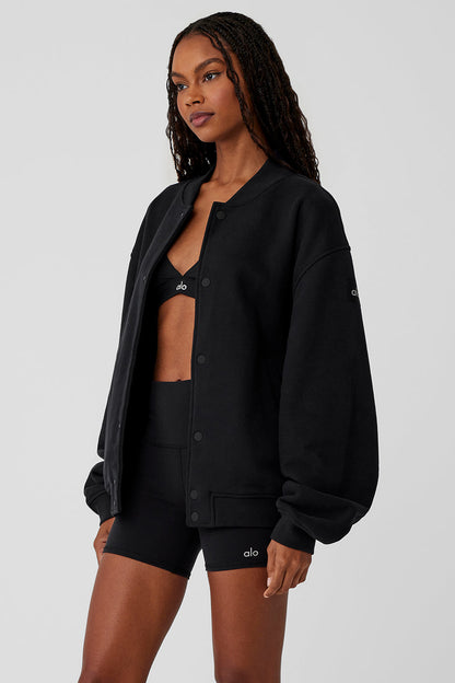 Alo Yoga Women'S Renown Varsity Jacket