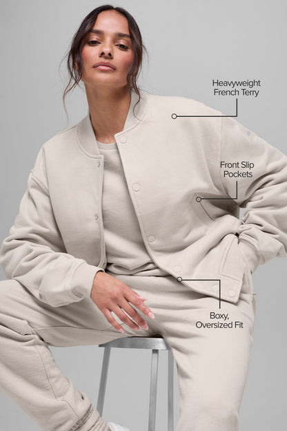 Alo Yoga Women'S Renown Varsity Jacket