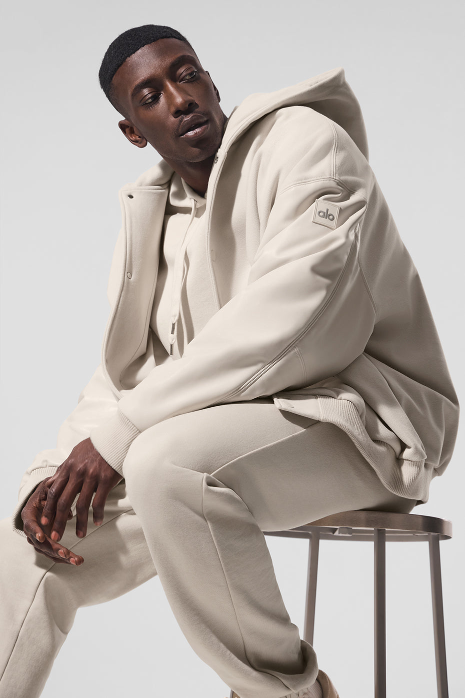 Alo Yoga Select Hooded Bomber Jacket