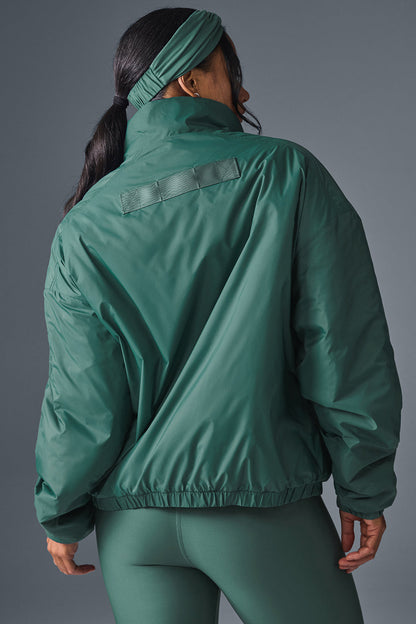 Alo Yoga Latitude Light Weight 1/2 Zip Pullover Jacket