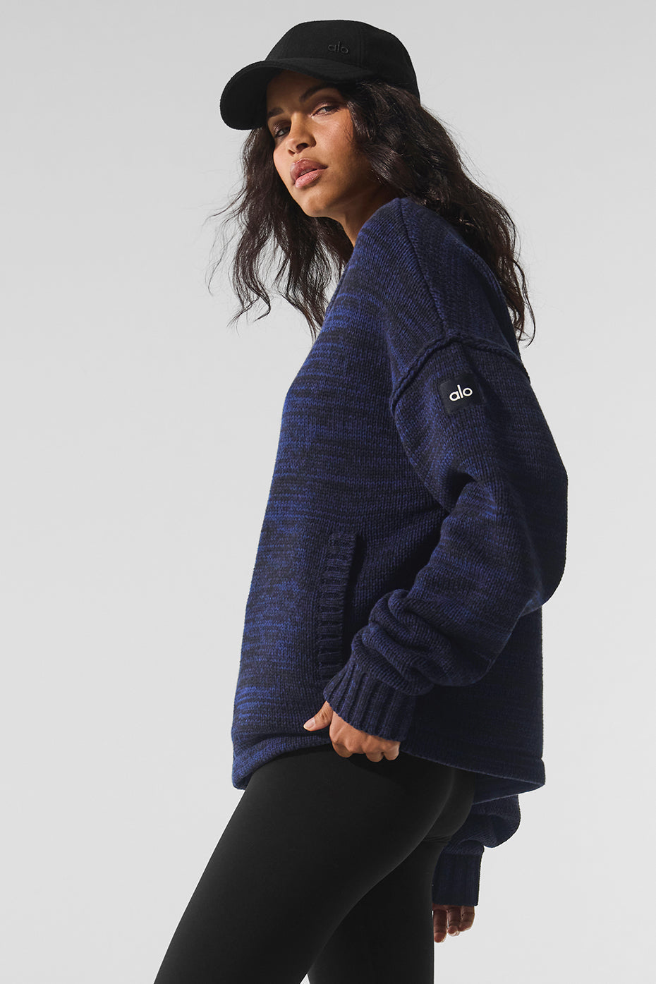 Alo Yoga Women'S Heritage Full Zip Sweater