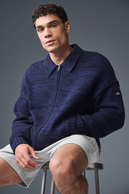 Alo Yoga Heritage Full Zip Sweater