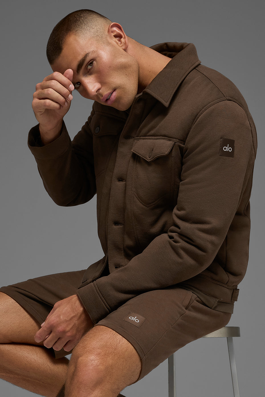 Alo Yoga Ease Trucker Jacket