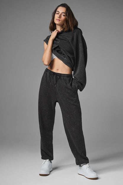 Alo Yoga Women'S Chill Vintage Wash Sweatpant
