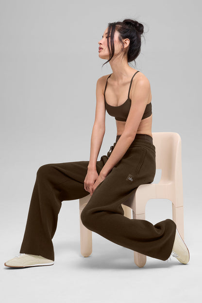 Alo Yoga Women'S Scholar Straight Leg Sweatpant