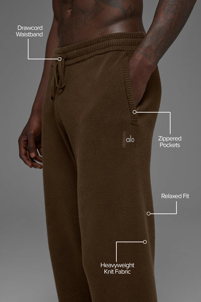 Alo Yoga Scholar Straight Leg Sweatpant
