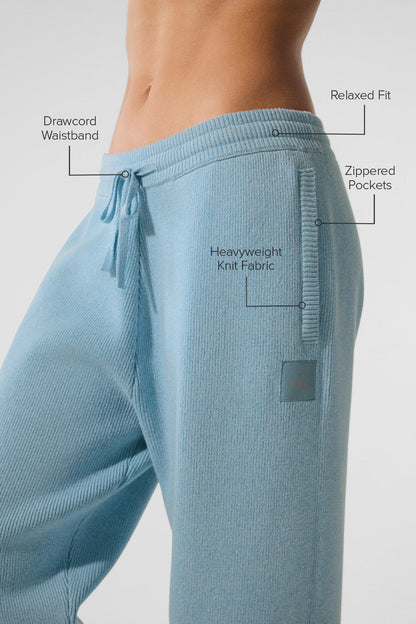 Alo Yoga Scholar Straight Leg Sweatpant