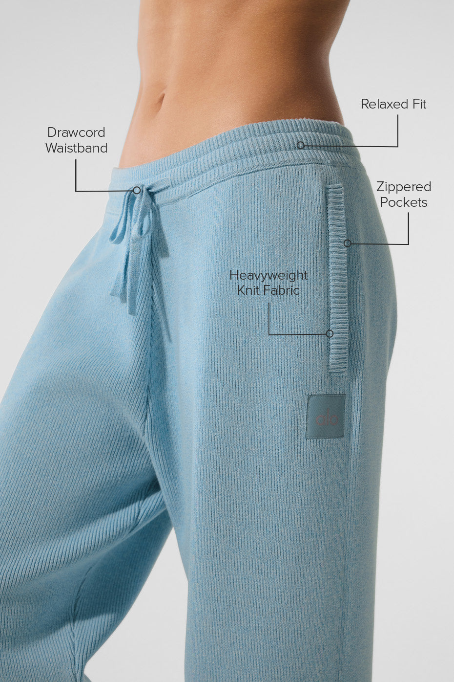 Alo Yoga Scholar Straight Leg Sweatpant