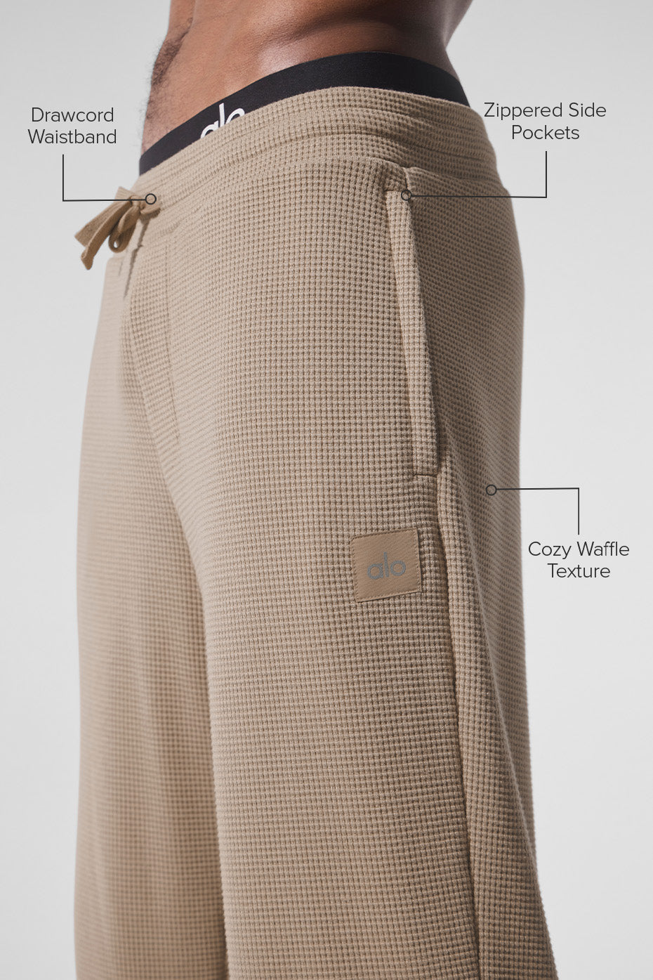 Alo Yoga Elevate Waffle Straight Leg Pant