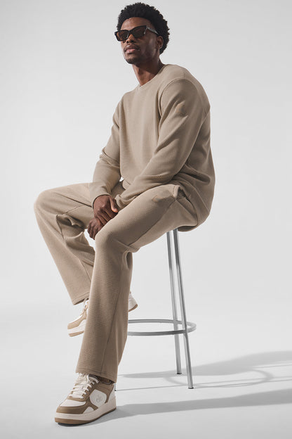 Alo Yoga Elevate Waffle Straight Leg Pant