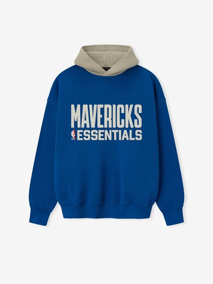 Essentials Mavs Sport Hoodie Blue/Seal