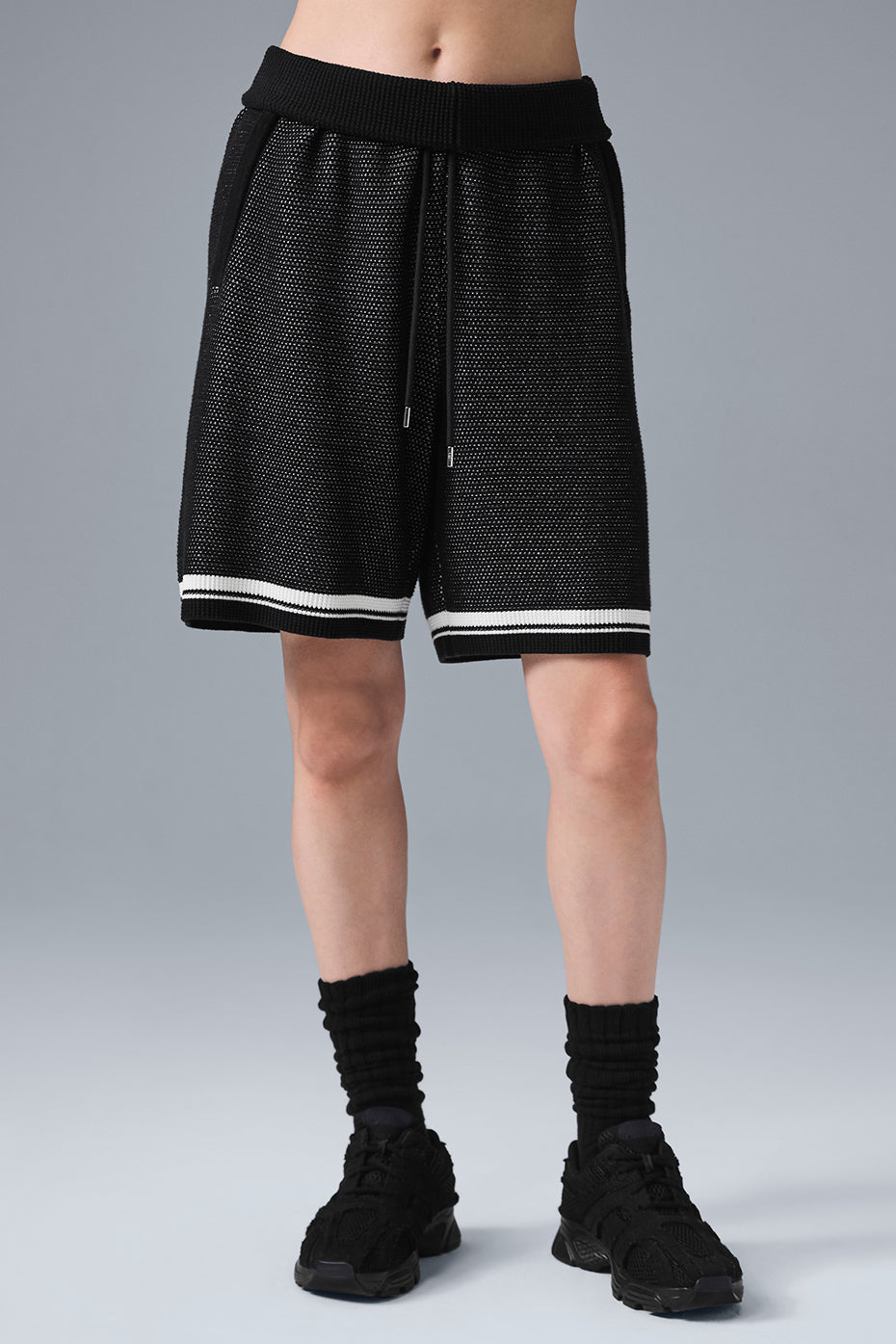Alo Yoga Women'S 7" Sports Club Sweater Knit Basketball Short