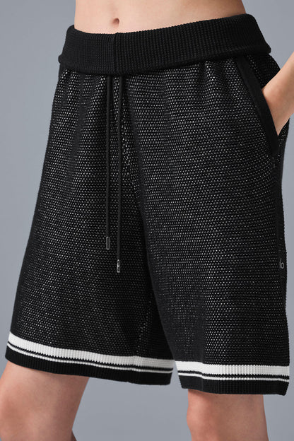 Alo Yoga Women'S 7" Sports Club Sweater Knit Basketball Short