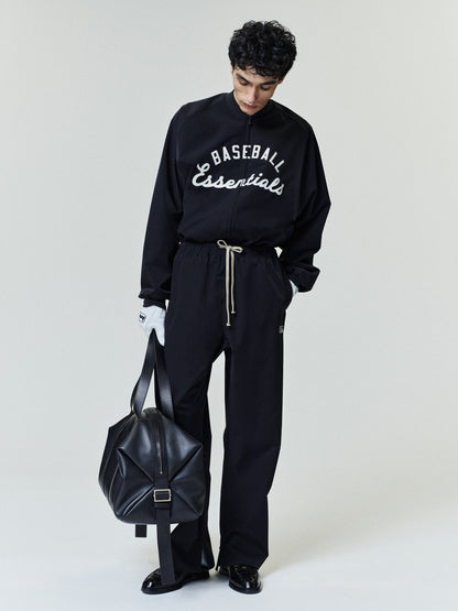 Essentials Mlb Full Zip Bomber Black
