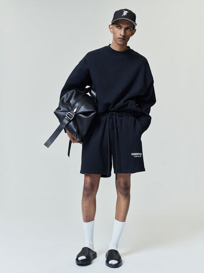 Essentials Essentials Ss26 Classic Sweatshort Vintage Black