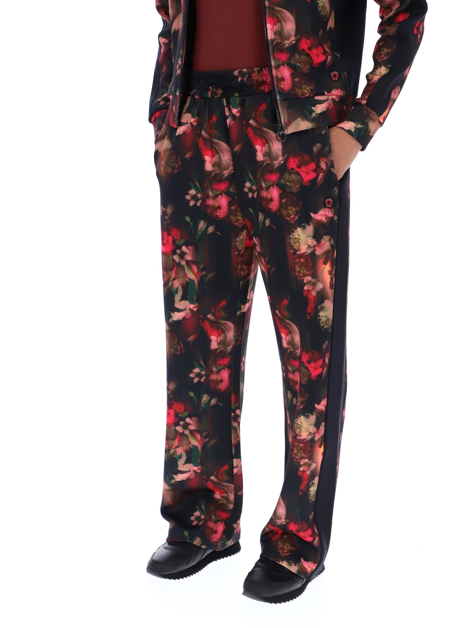 Ted Baker Mavis Floral Print Straight Leg Active Joggers Women's