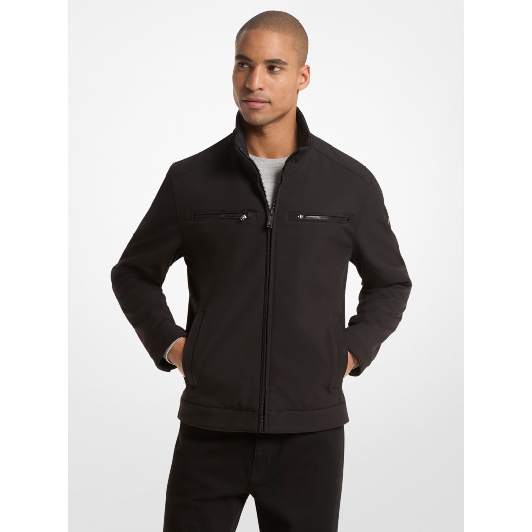 Michael Kors Zip-Up Jacket BLACK