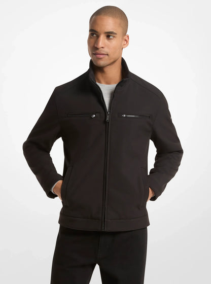 Michael Kors Zip-Up Jacket BLACK
