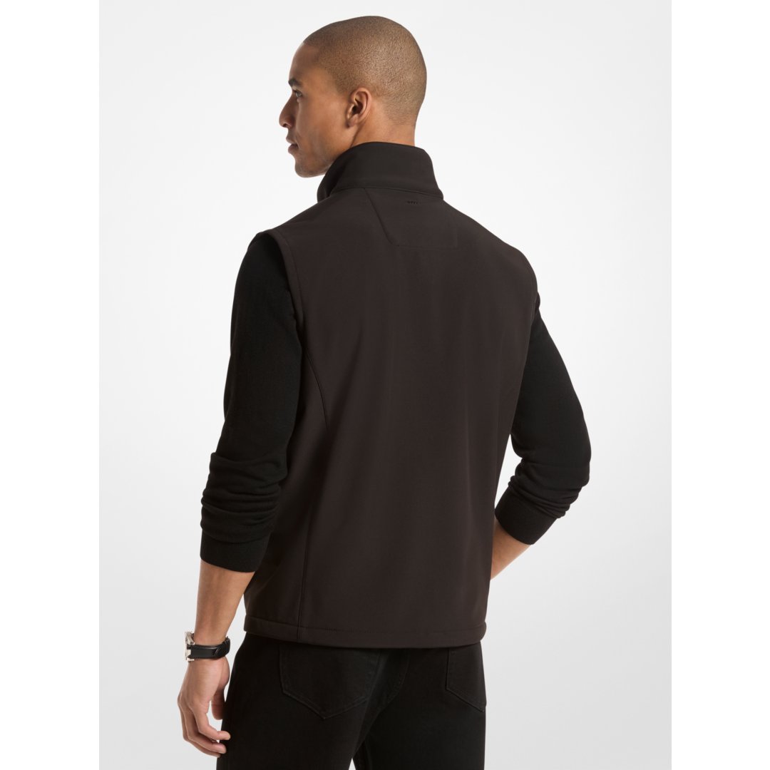 Michael Kors Zip-Up Vest BLACK