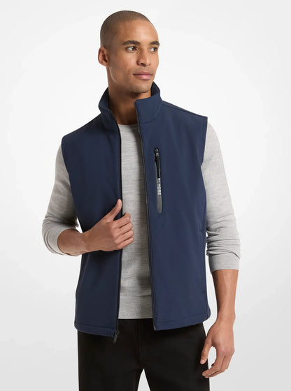 Michael Kors Zip-Up Vest MIDNIGHT BLUE