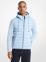 Michael Kors Galway Quilted Mixed-Media Jacket PALE BLUE