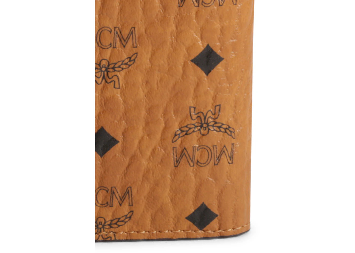 Mcm Bifold Wallet Visetos Small Cognac