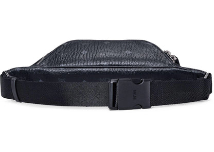 Mcm Slim Fursten Belt Bag Small Visetos Black