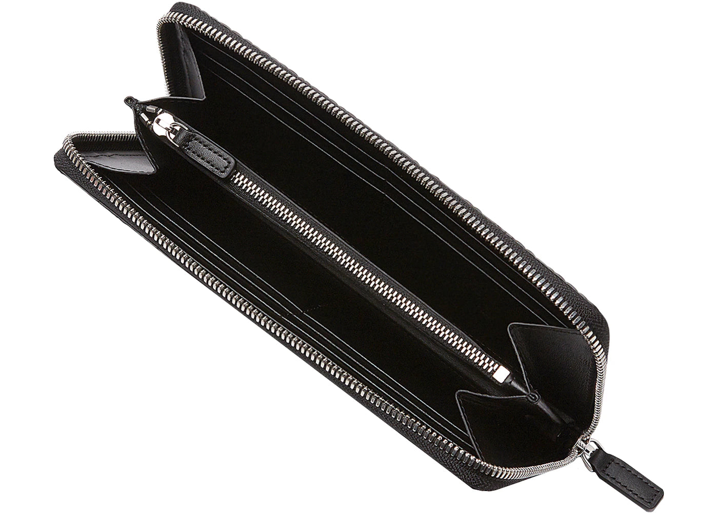 Mcm Zip Around Wallet Visetos Large Black