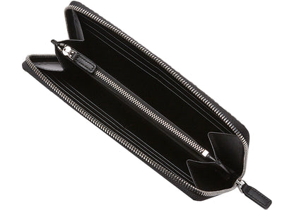 Mcm Zip Around Wallet Visetos Large Black