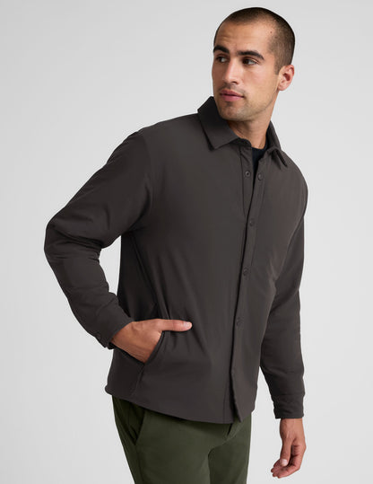 Beyond Yoga In Flight Insulated Mens Shirt Jacket