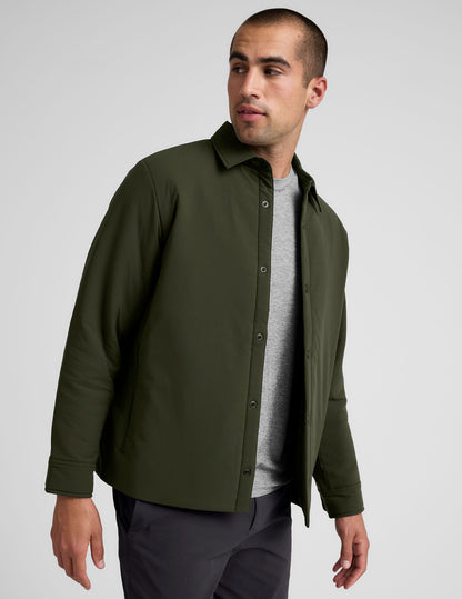 Beyond Yoga In Flight Insulated Mens Shirt Jacket