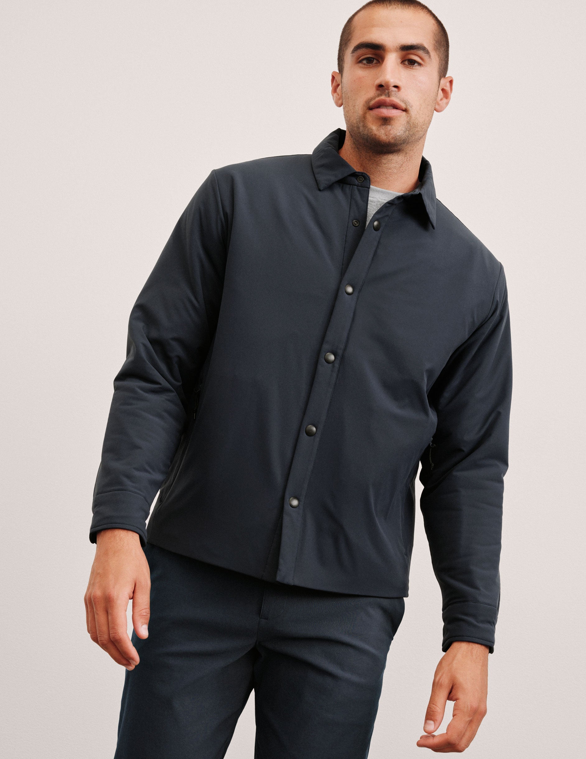 Beyond Yoga In Flight Insulated Mens Shirt Jacket