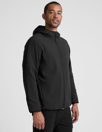 Beyond Yoga In Flight Insulated Mens Hooded Jacket