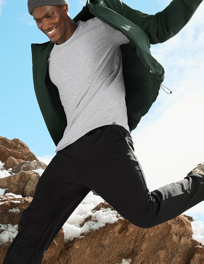 Beyond Yoga In Flight Insulated Mens Hooded Jacket
