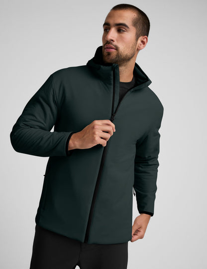 Beyond Yoga In Flight Insulated Mens Hooded Jacket