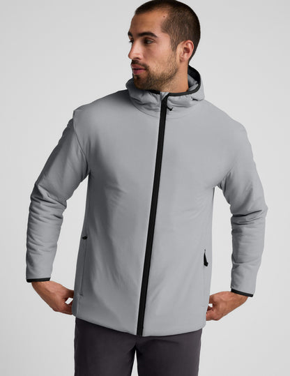 Beyond Yoga In Flight Insulated Mens Hooded Jacket