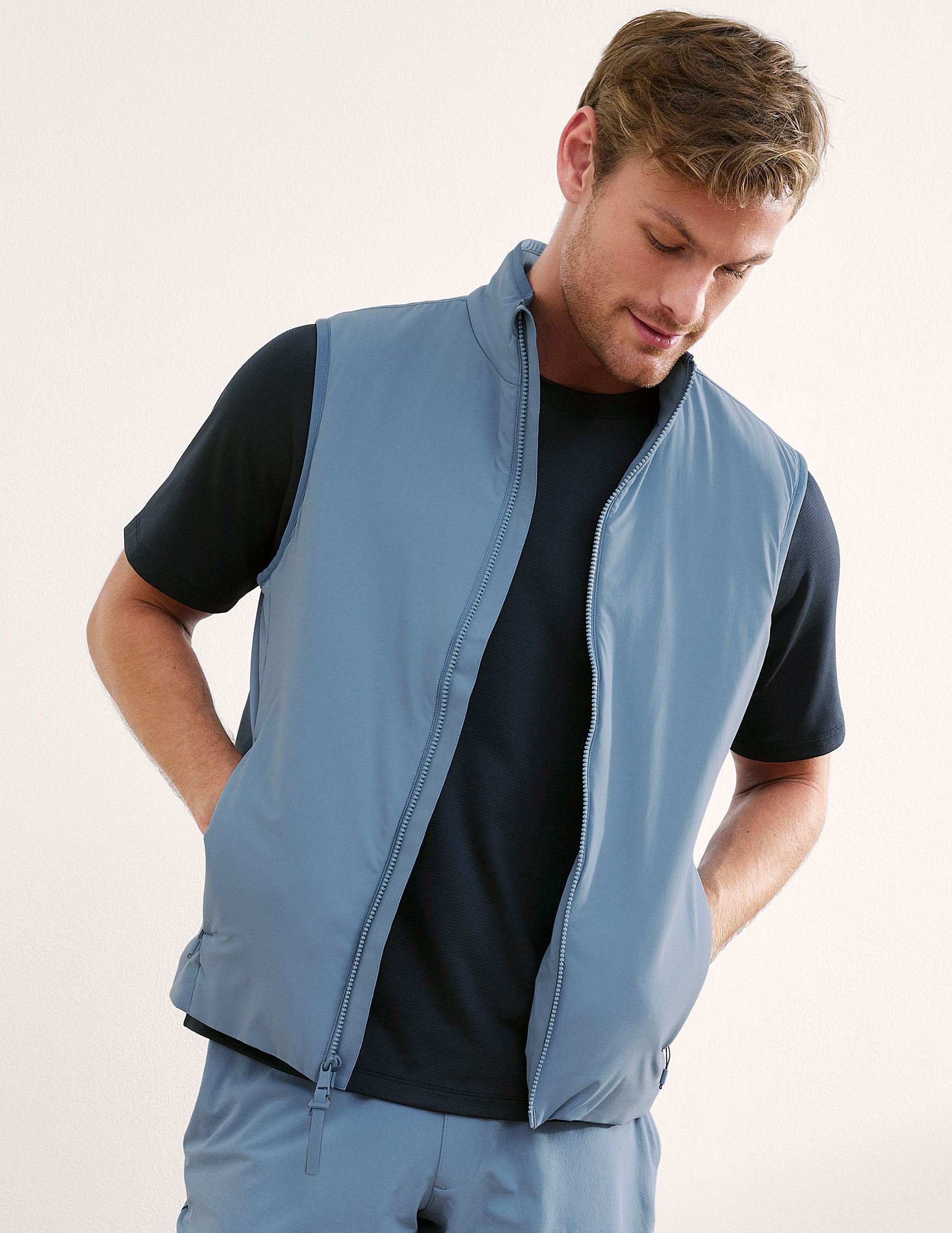 Beyond Yoga In Flight Insulated Mens Vest