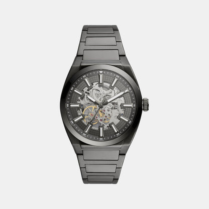 Fossil Everett Men Automatic Grey Dial Analog Stainless Steel Watch Me3206