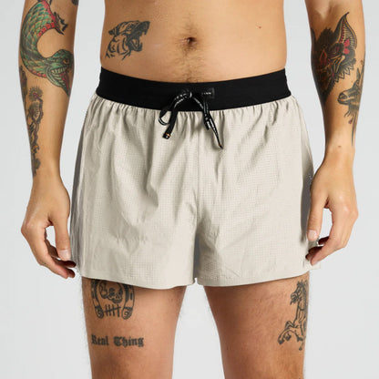 Bandit Vento Mens 3 Splitty Short Champagne
