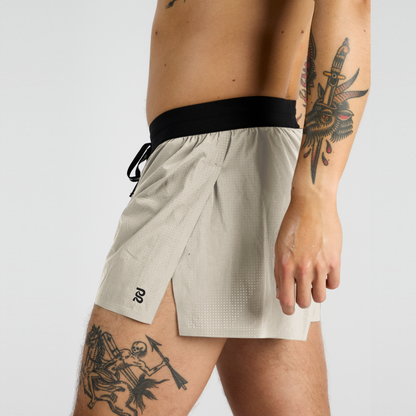 Bandit Vento Mens 3 Splitty Short Champagne